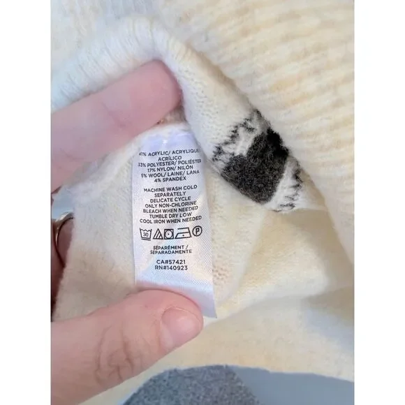 LOFT Dachshund Wrap-Around Graphic Sweater – Size Small 🐶 - Picture 4 of 7